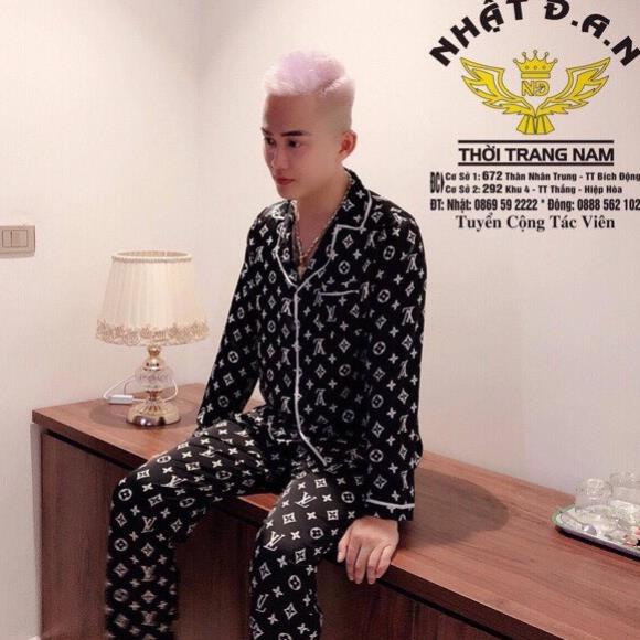 Bộ Pijama Dài Tay - Sợi Tơ Sữa Cao Cấp Mềm, Mịn - Phong Cách Hàn Quốc Năm 2020 ✔️