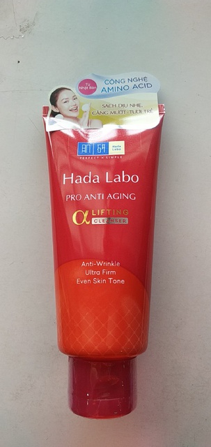 Kem Rửa Mặt Dưỡng Chuyên Biệt Chống Lão Hóa Hada Labo Pro Anti Aging Collagen Plus Cleanser (80g)