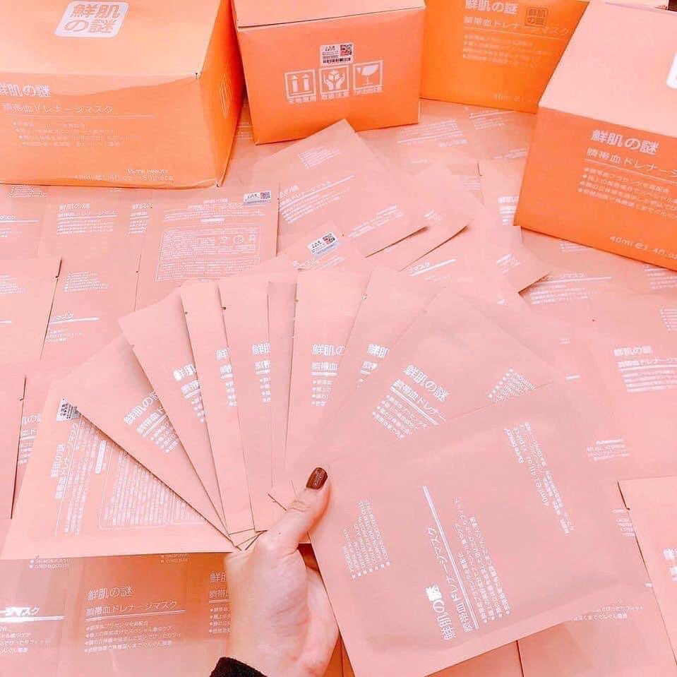 Hộp mặt nạ tế bào gốc nhau thai Rwine Beauty – Nhật Bản 50 miếng