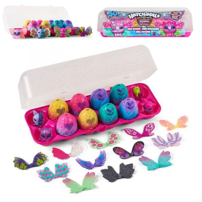 Đồ chơi Hatchimals khay 12 trứng mùa 9 có cánh fullbox