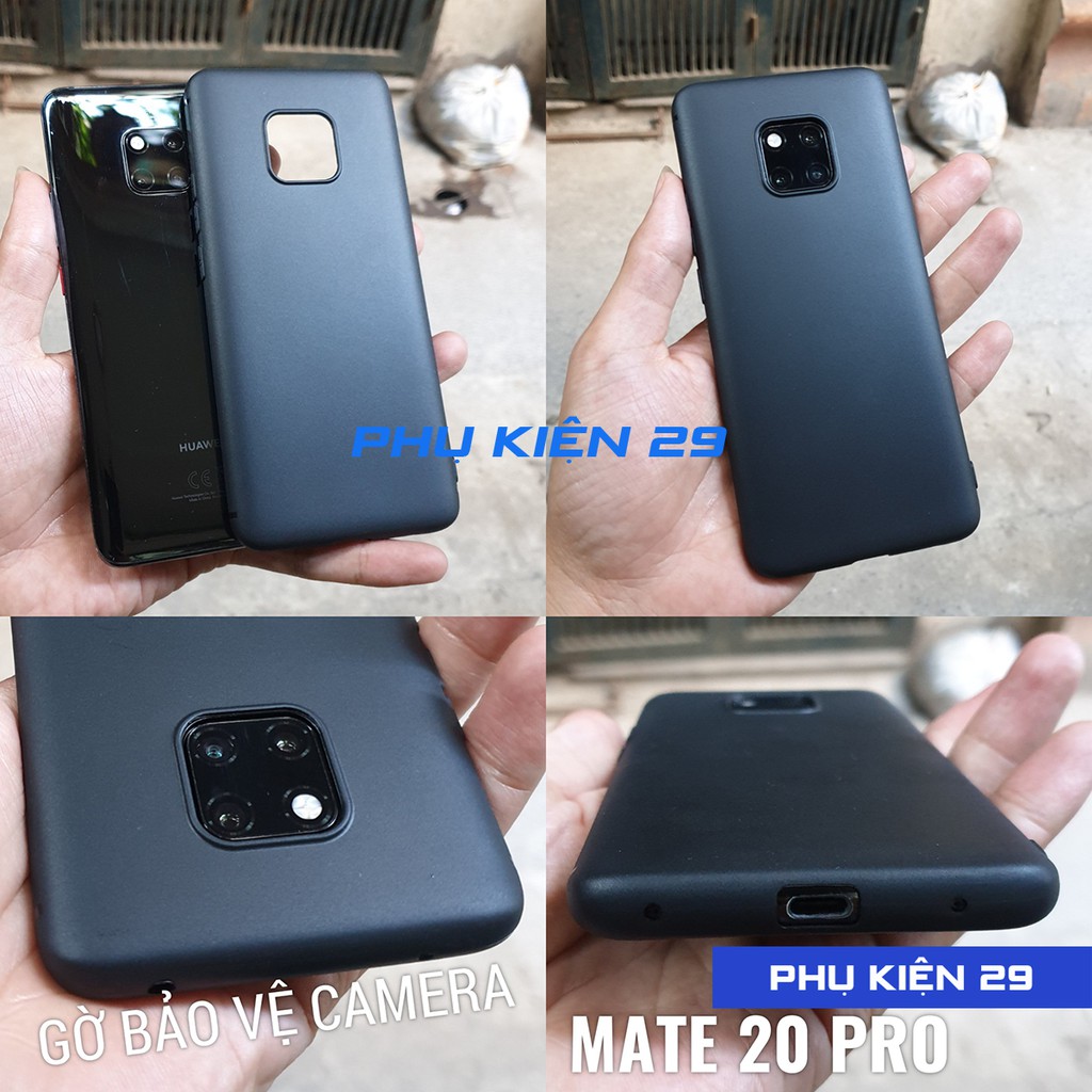 [Huawei Mate 20 Pro] Ốp lưng silicon dẻo cao cấp Henyou