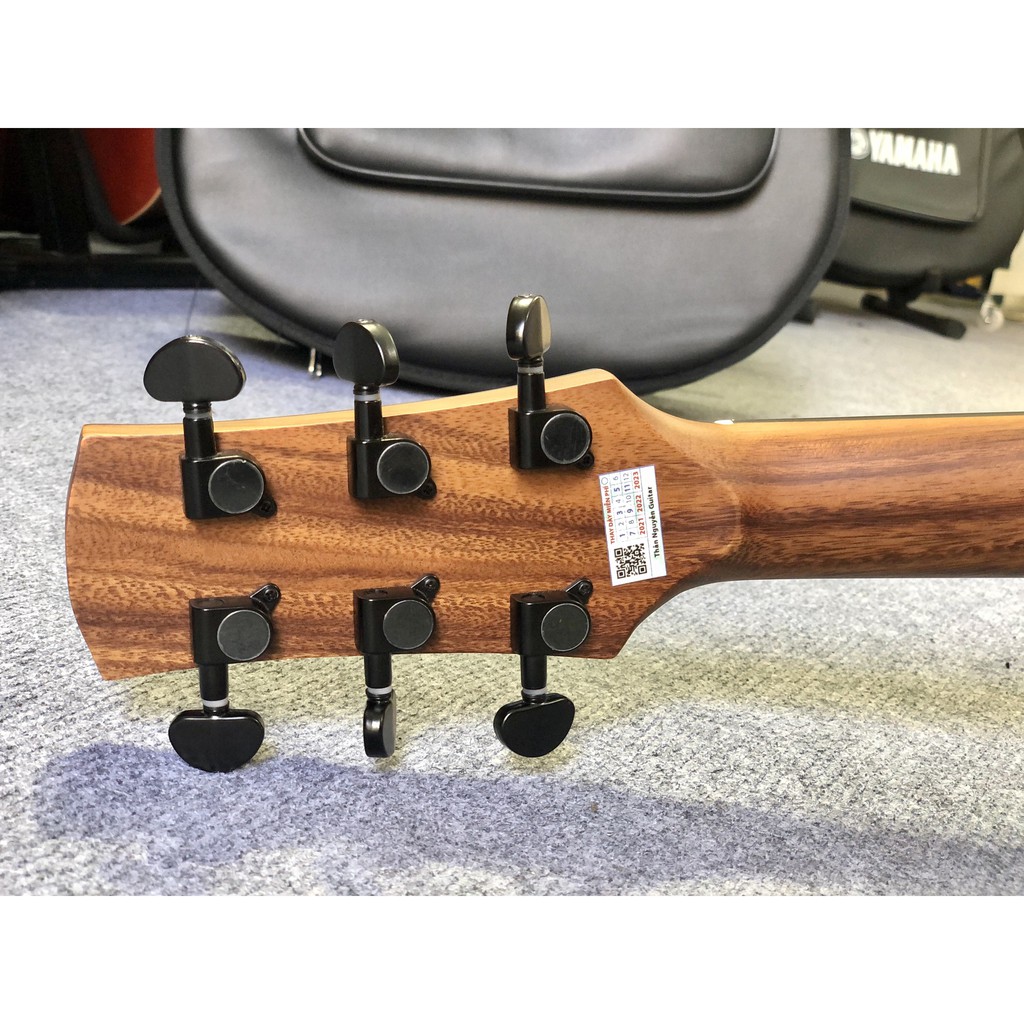 Đàn Guitar Acoustic Thuận Guitar AT04Cx Custom 2021 Bản Nan cầu lỗ