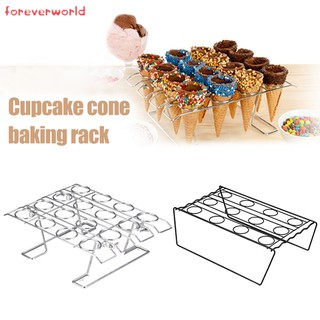 Khay đựng bánh cupcake 12 / 16 ngăn hình nón