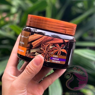 Gel quế hồi tẩy tế bào chết cơ thể Eksklyuziv Kosmetik gel scrub coffee cinanmon cloves 380 gr