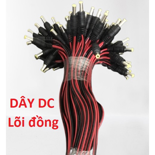 Dây nguồn DC - 1 bó 100c