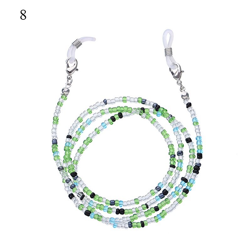 Dây đeo giữ mắt kính đính hạt nhiều màu sắc phong cách boho