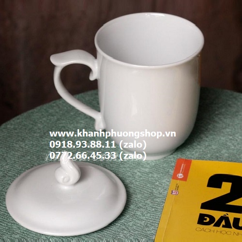 Ca trà có nắp sứ Minh Long 0.4L - ca trà sứ minh long 0.4L có nắp đậy