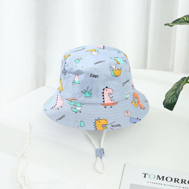 Mũ tai bèo in họa tiết hoạt hình phong cách Hàn Quốc thời trang dễ thương cho bé