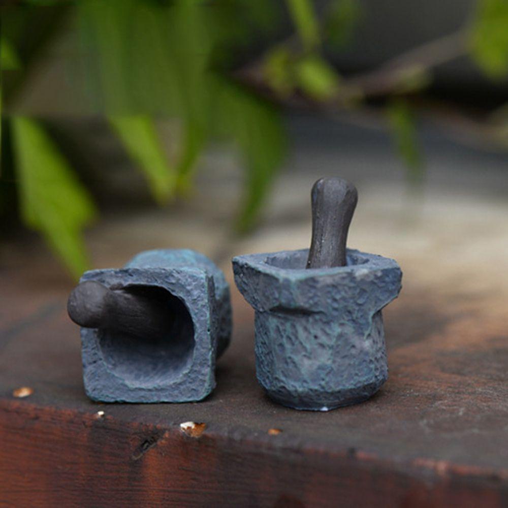 YIYU Đồ trang trí Cối Xay Tiêu Mini Nhân Tạo Dùng Trang Trí Nhà Búp Bê