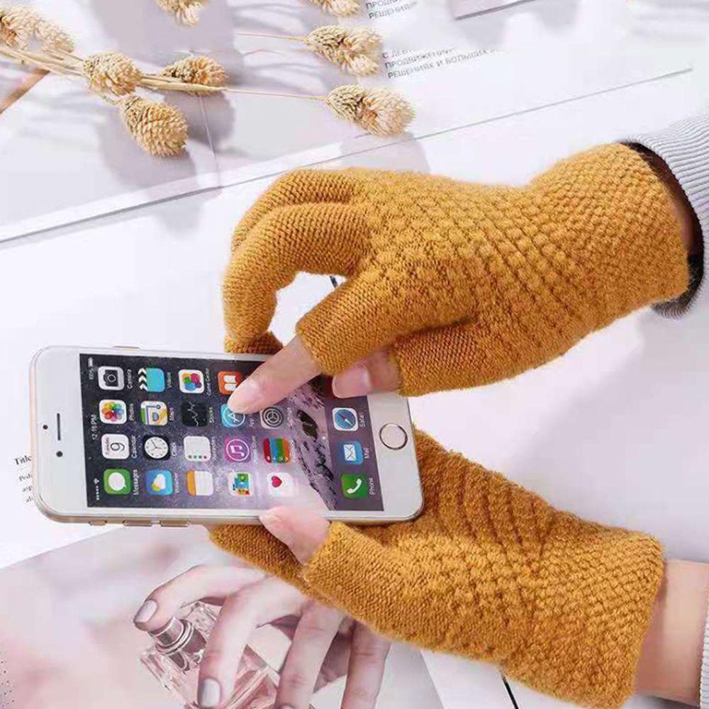 ESPO Găng Tay Dệt Kim Co Giãn Mềm Mại Giữ Ấm Cánh Tay