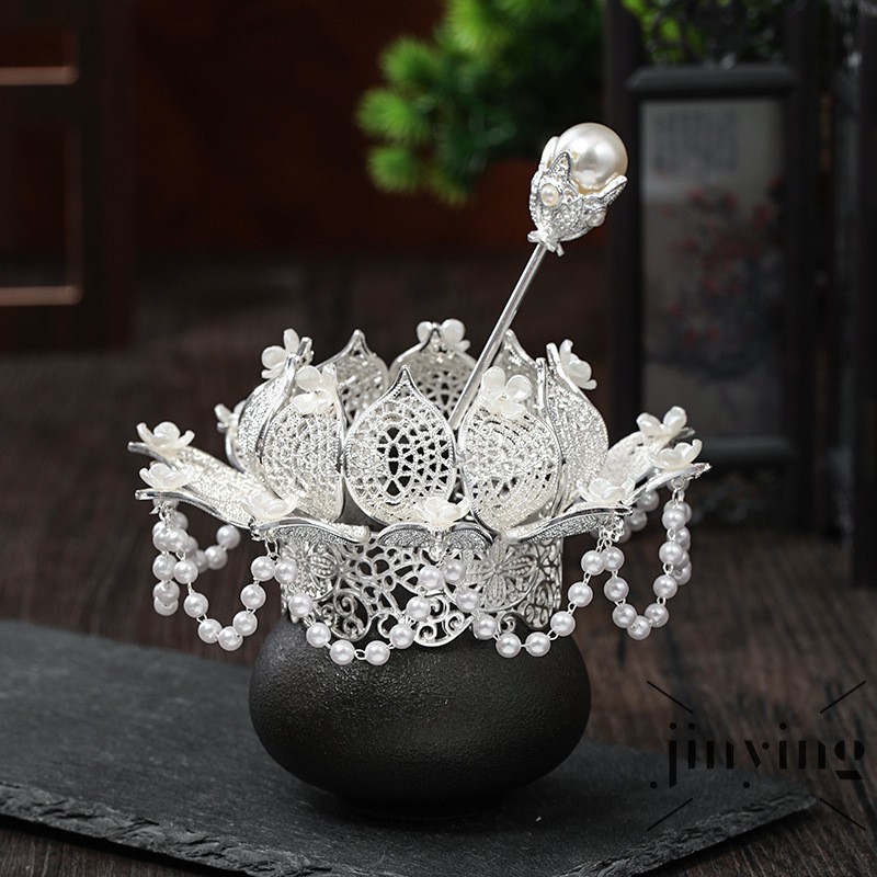 GETNOIVAS Đồ Cài Tóc Hình Vương Miện Phong Cách Cổ Điển Cho Nữ