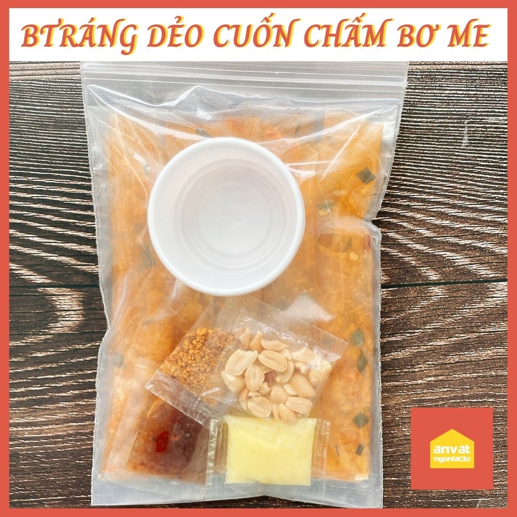 Bánh tráng dẻo tôm bơ me các loại tự chọn - Chính gốc Tây Ninh, bánh phơi sương dẻo mềm nhiều tôm