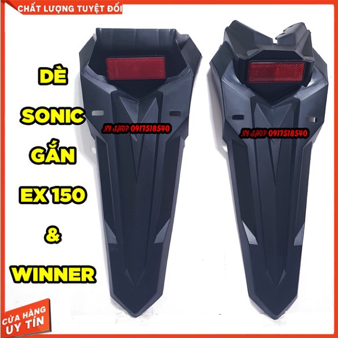 Dè sonic độ cho Excier 150 và winner. Ảnh thật Sp