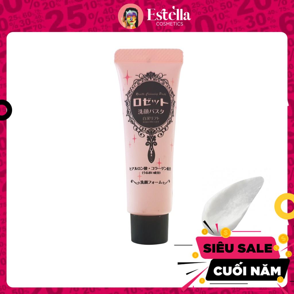 Sữa Rửa Mặt Ẩm Mịn Và Săn Chắc Da Rosette Face Wash Pasta White Clay Lift 25g