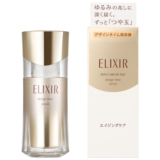 Tinh chất săn chắc da, chống lão hóa Shiseido ELIXIR Design Time Serum  và lõi thay thế