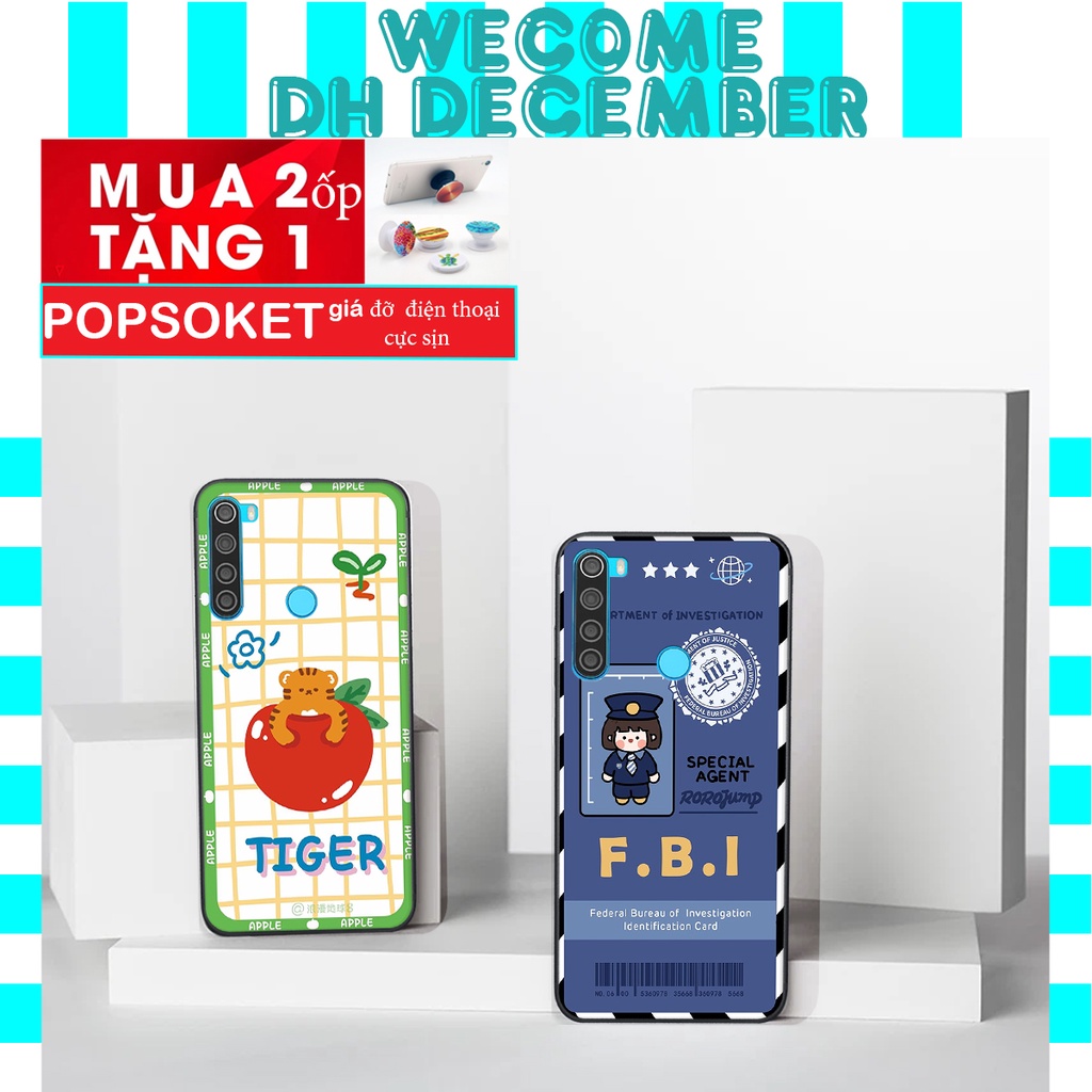 Ốp lưng Xiaomi REDMI NOTE 8  in hình 3D gấu mới nhất - sang - chảnh - ĐẸP- BỀN