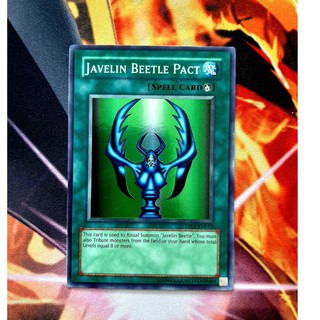 [ Đỗ Lạc Shop ] Thẻ Bài Mint90 Yugioh Spell Javelin Beetle Pact - PP01-EN012 - Super Rare