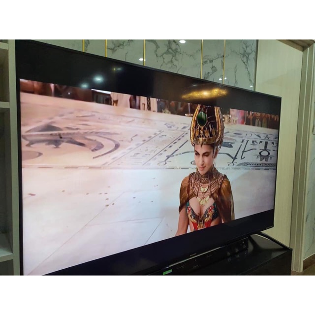 Tivi sharp 4K android panel made in Japan 60 inch 4T-C60AL1X (mới 100% - BH 2 năm - malaysia)