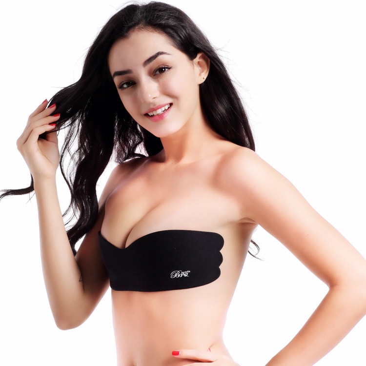 Miếng Dán Nâng Ngực Bằng Silicone Màu Trơn Quyến Rũ Cho Nữ