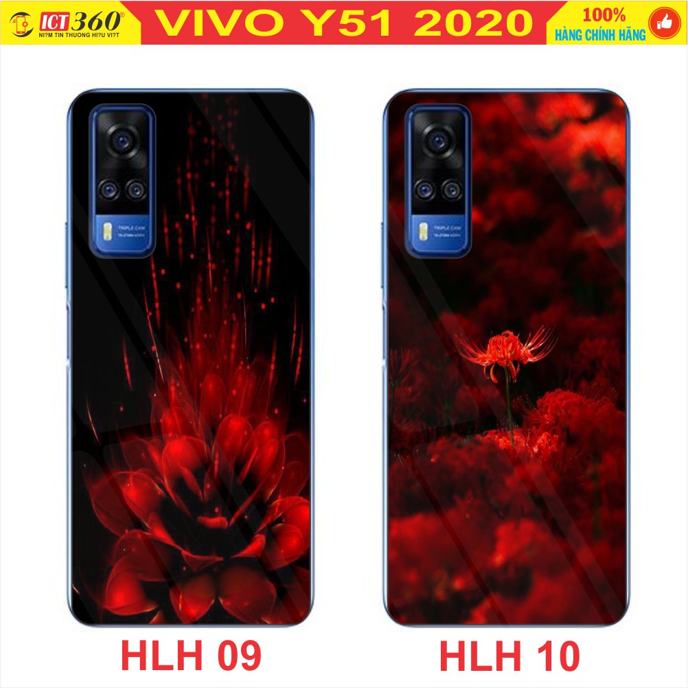 Ốp Lưng Kính Vivo Y51 2020 - in Theo Yêu Cầu - Nhiều Hình