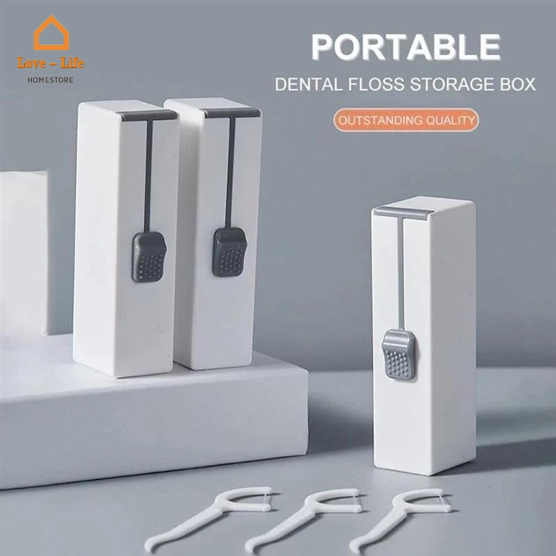 Hộp 50 Giá Đỡ Cuộn Chỉ Nha Khoa Tự Động Dùng Một Lần