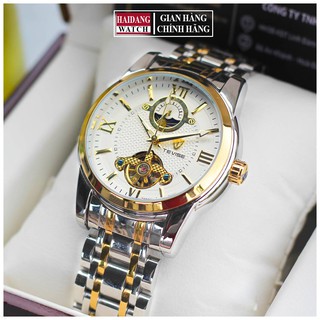 Đồng hồ cơ nam TEVISE dây thép chạy full 3 kim - đồng hồ cơ nam giá rẻ MẪU MỚI