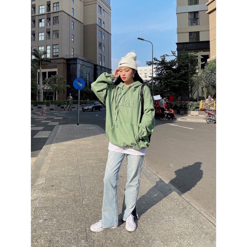 [Áo hoodie Insane®] U.S.I Hoodie Ver 2.0 - Ever Green | BigBuy360 - bigbuy360.vn