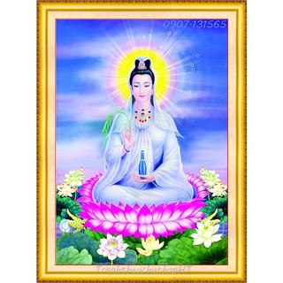 Tranh đính đá Phật bà VS151-VS152 - tự đính
