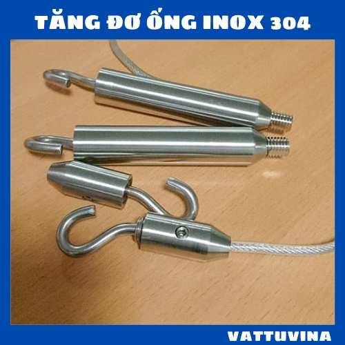 Bộ Tăng Đơ Cáp Cầu Thang Phi Ø6, Ø8, Ø10 - Vattuvina