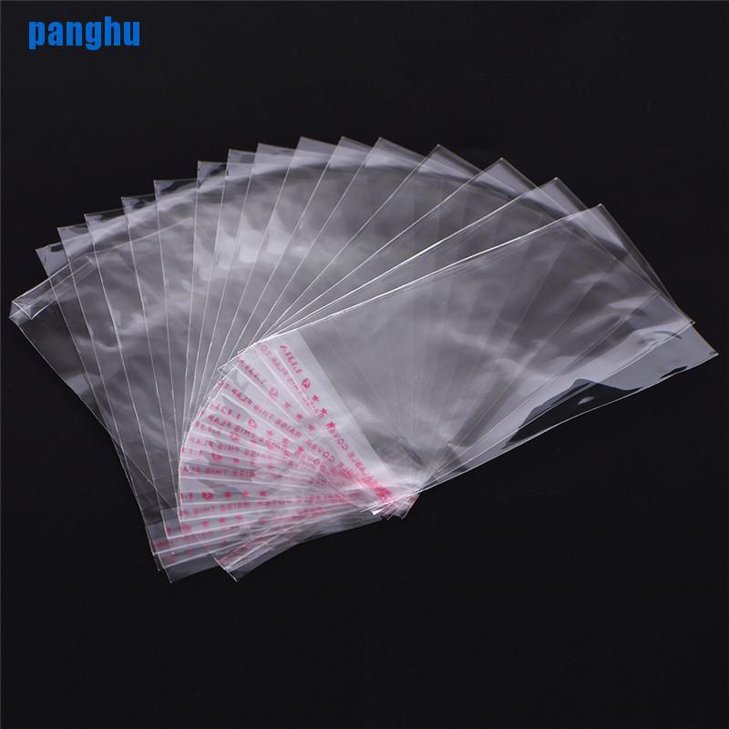 Set 200 Túi Nhựa Trong Suốt Tự Dính Đựng Trang Sức Tiện Dụng