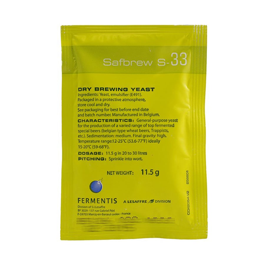 Men nấu bia Fermentis SafAle S-33