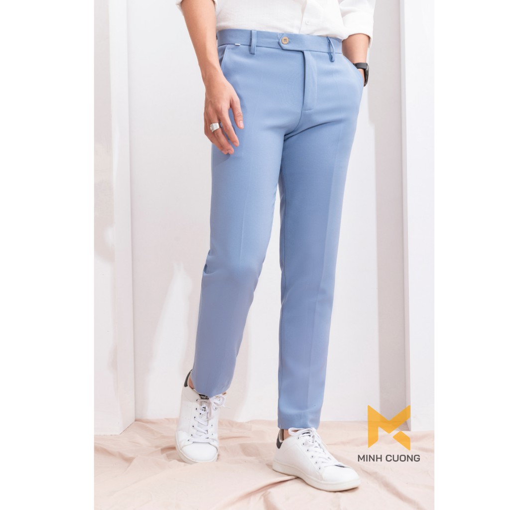 Quần tây nam gồm nhiều màu chất vải Tuyết Mưa co giãn | BigBuy360 - bigbuy360.vn