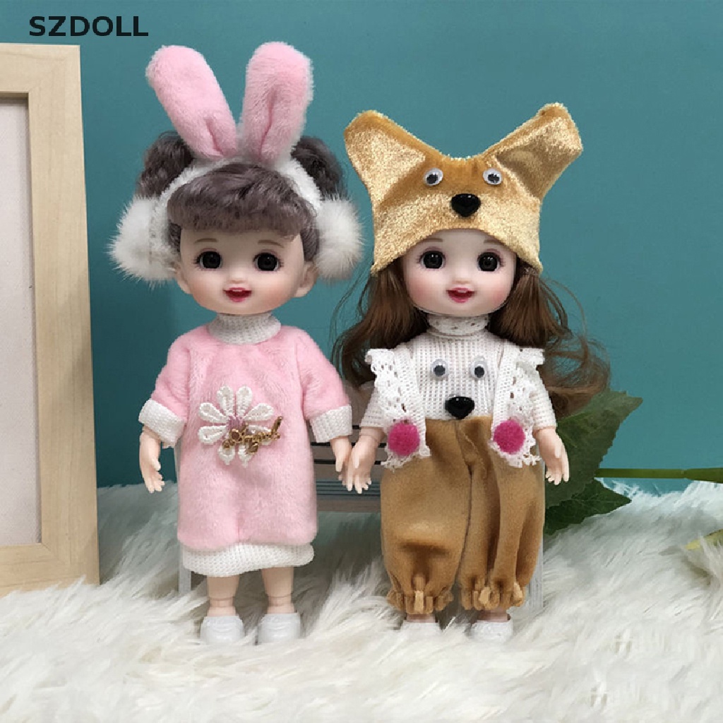 Búp Bê Công Chúa Đồ Chơi Dễ Thương 16cm Kèm 13 Khớp Nối ob11