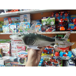 ĐỒ CHƠI CÁ MẬP CHẠY PIN.( Có ảnh thật )