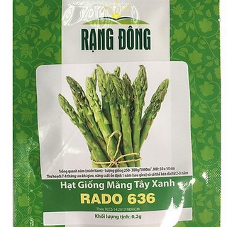 Hạt Giống Măng Tây Rado 636 (0.2gr)