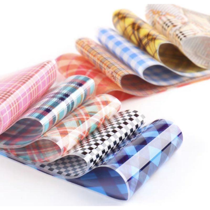 Set foil dán móng , foil nail họa tiết trang trí móng