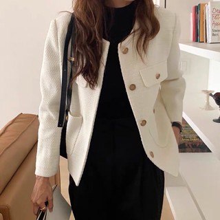 (Hàng có sẵn) Áo Blazer cao cấp dáng ngắn (có ảnh chụp thật)