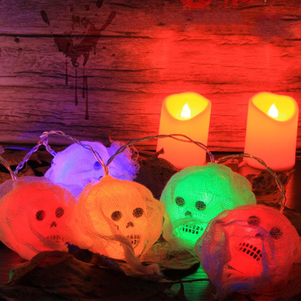 Đèn LED Hình Đầu Lâu Chống Thấm Nước Trang Trí Halloween