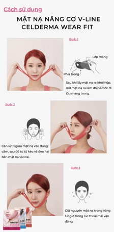 MẶT NẠ NÂNG CƠ V-LINE CELLDERMA