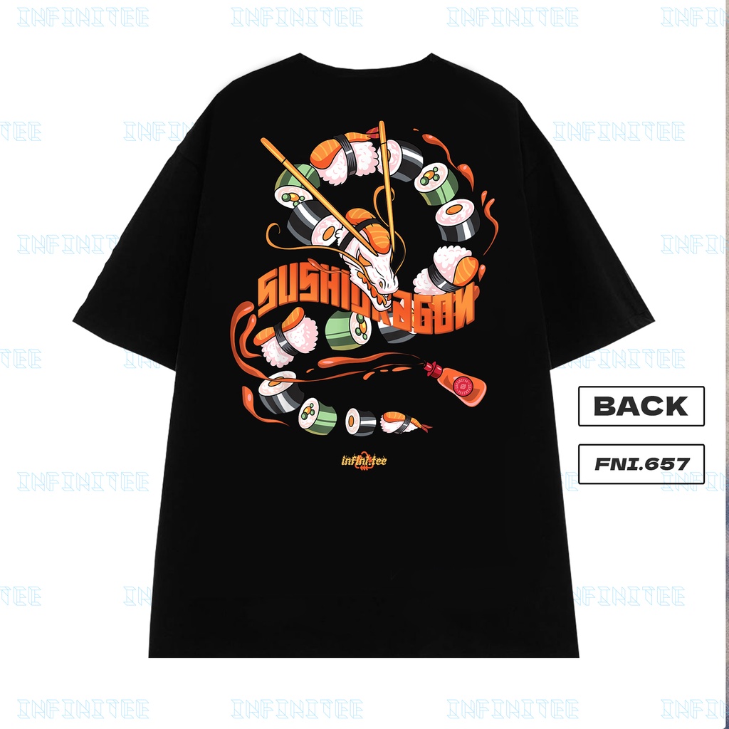 Áo thun INFINITEE Fni0657, Thun 100% Cotton - form rộng Unisex.