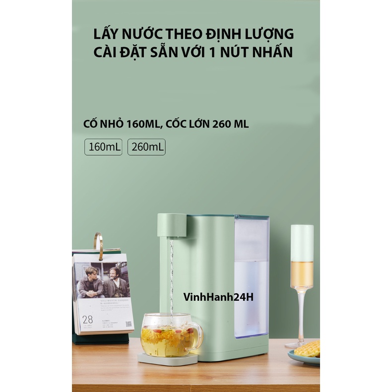 MÁY NƯỚC NÓNG LẠNH ĐỂ BÀN 3 LÍT, 5 CHẾ ĐỘ NƯỚC NÓNG