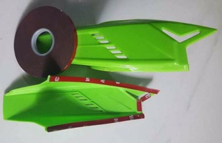 Cặp sừng gắn nón bảo hiểm fullface, 3/4