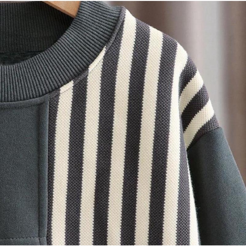 Áo Sweater Thời Trang Xuân Thu Cho Bé Trai