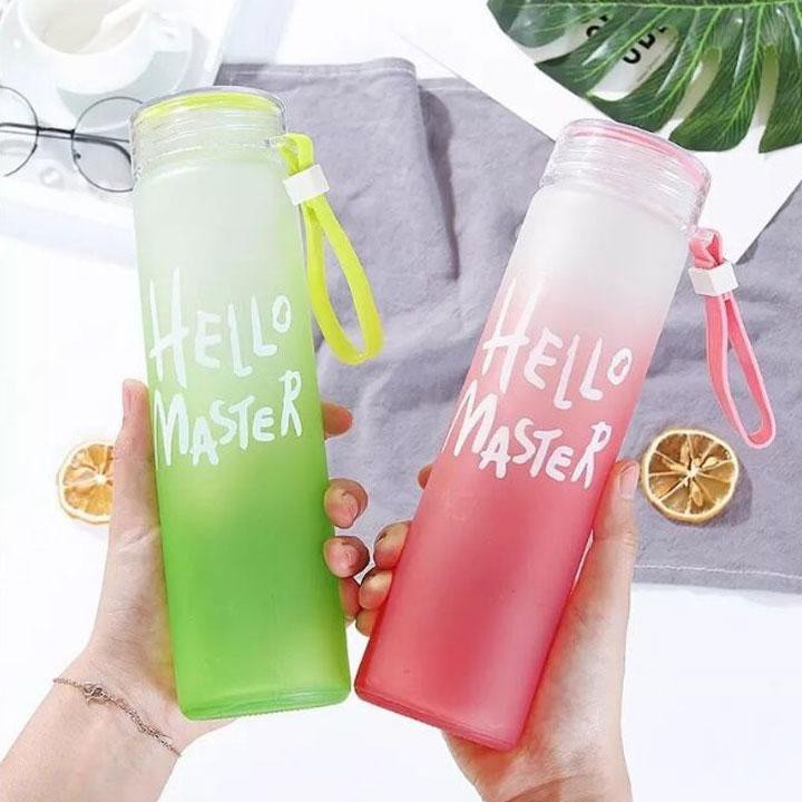 [FLASH SALES] BÌNH NƯỚC THỦY TINH HELLO MASTER 400ML | BigBuy360 - bigbuy360.vn