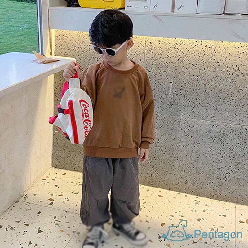 Túi Đeo Chéo Ngực/Hông Thời Trang Hàn Quốc Cho Bé Trai Bé Gái