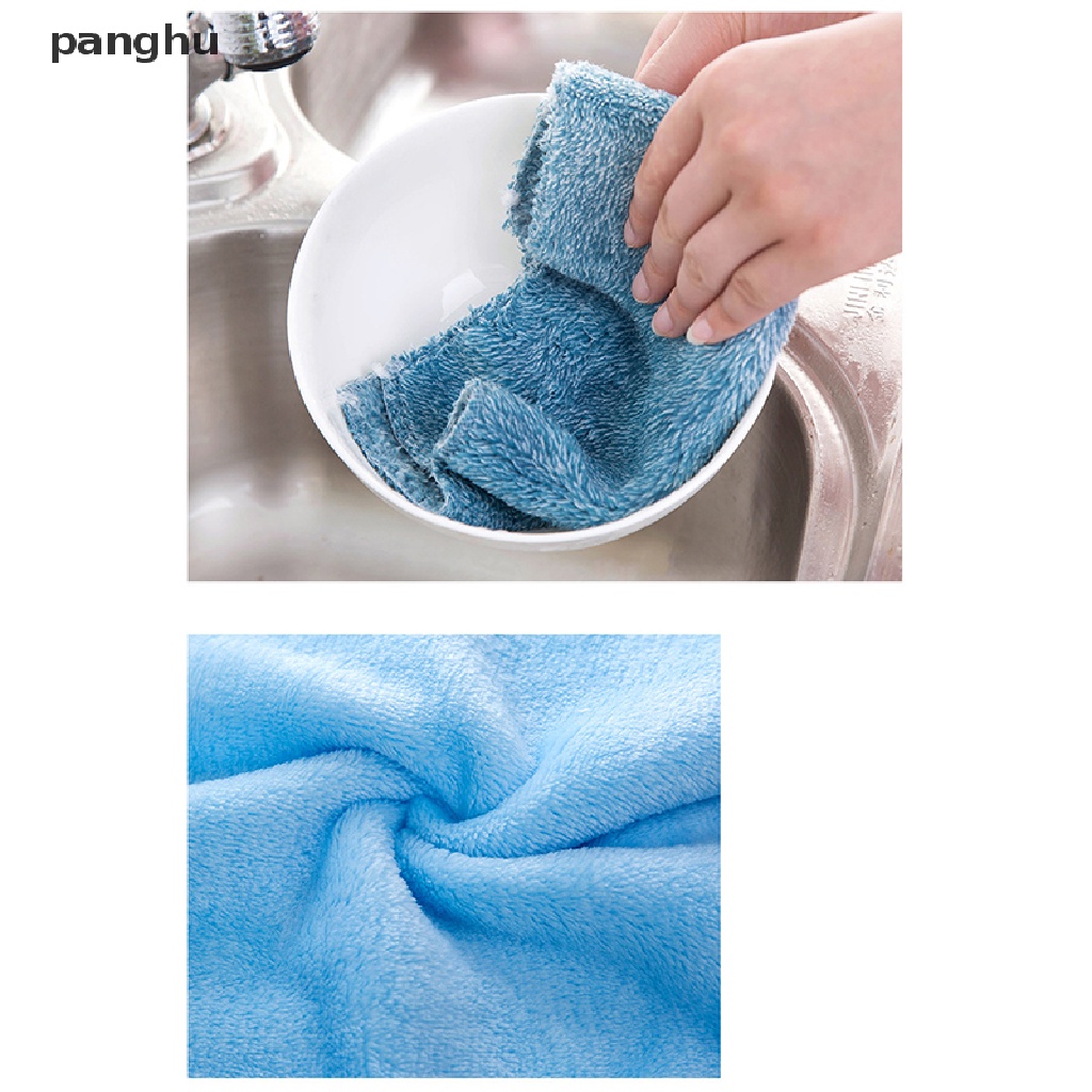 Khăn Vải Sợi Nhỏ Mềm Mại Thấm Hút Tốt Dùng Lau Chén Dĩa Trong Nhà Bếp