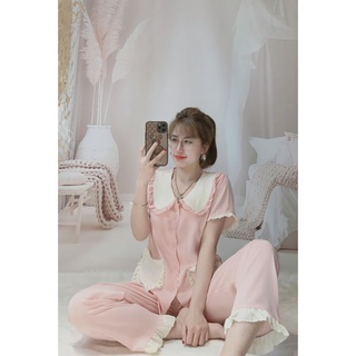 Bộ lụa dài cộc Mango