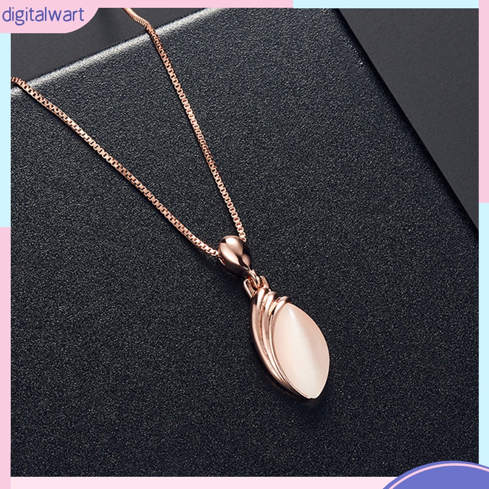 Bộ Dây Chuyền + Bông Tai Đính Đá Thời Trang Sang Trọng Cho Nữ