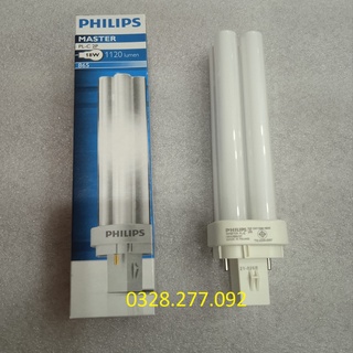 Bóng đèn compact Philips Master PL-C 2P 18W, ánh sáng trắng
