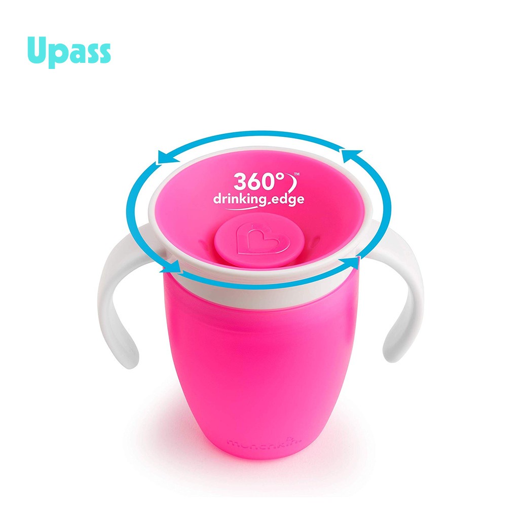 Cốc tập uống 2 tay cầm 360 độ upass UPass